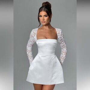 Babyboo Ivory Sadie Mini Dress